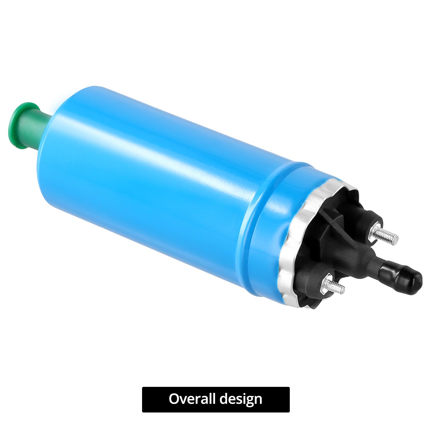 QWORK® Pompe Carburant, 12v Pompe Gasoil de Transfert, Pompe à Carburant de Remplacement Universelle, Compatible avec 0580464070, 0580464038
