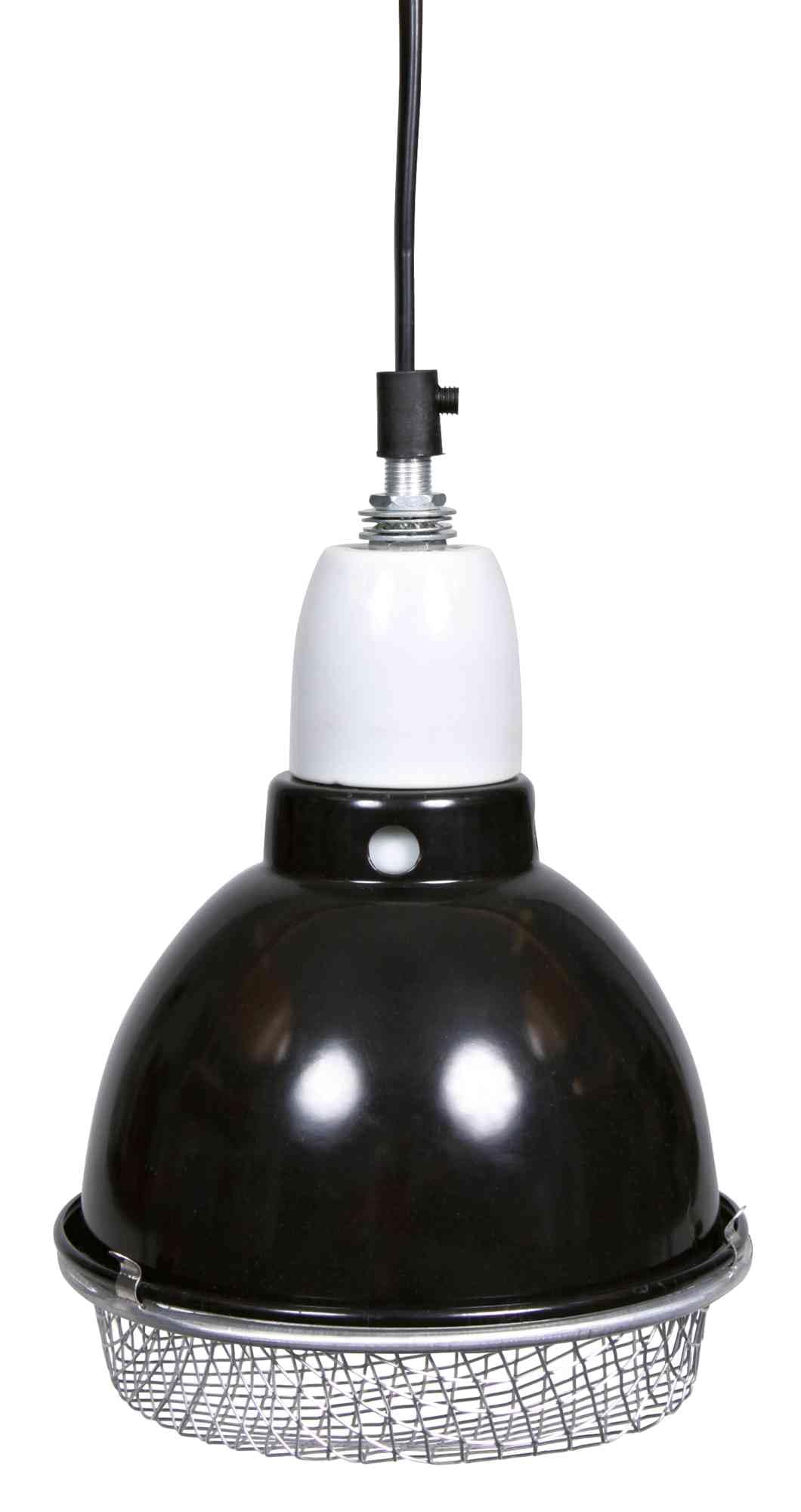 TRIXIE UV-B Klemmlampe 75 Watt E27 Fassung mit Schutzgitter für Terrarien