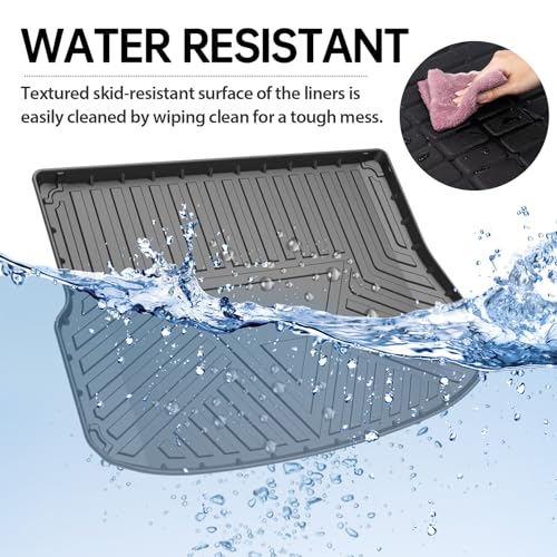 PSLER Auto Allwetter Wasserdicht Protector Pad Hinten Cargo Liner Trunk Kofferraummatte für RR Evoque 2011-2018