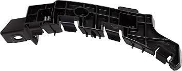 DAT AUTO PARTS Left Front Driver Side Bumper Guide Bracket Replacement For 2015-2019 GMC Sierra 2500 3500 Black Textured Made of Plastic GM1042138 23451021