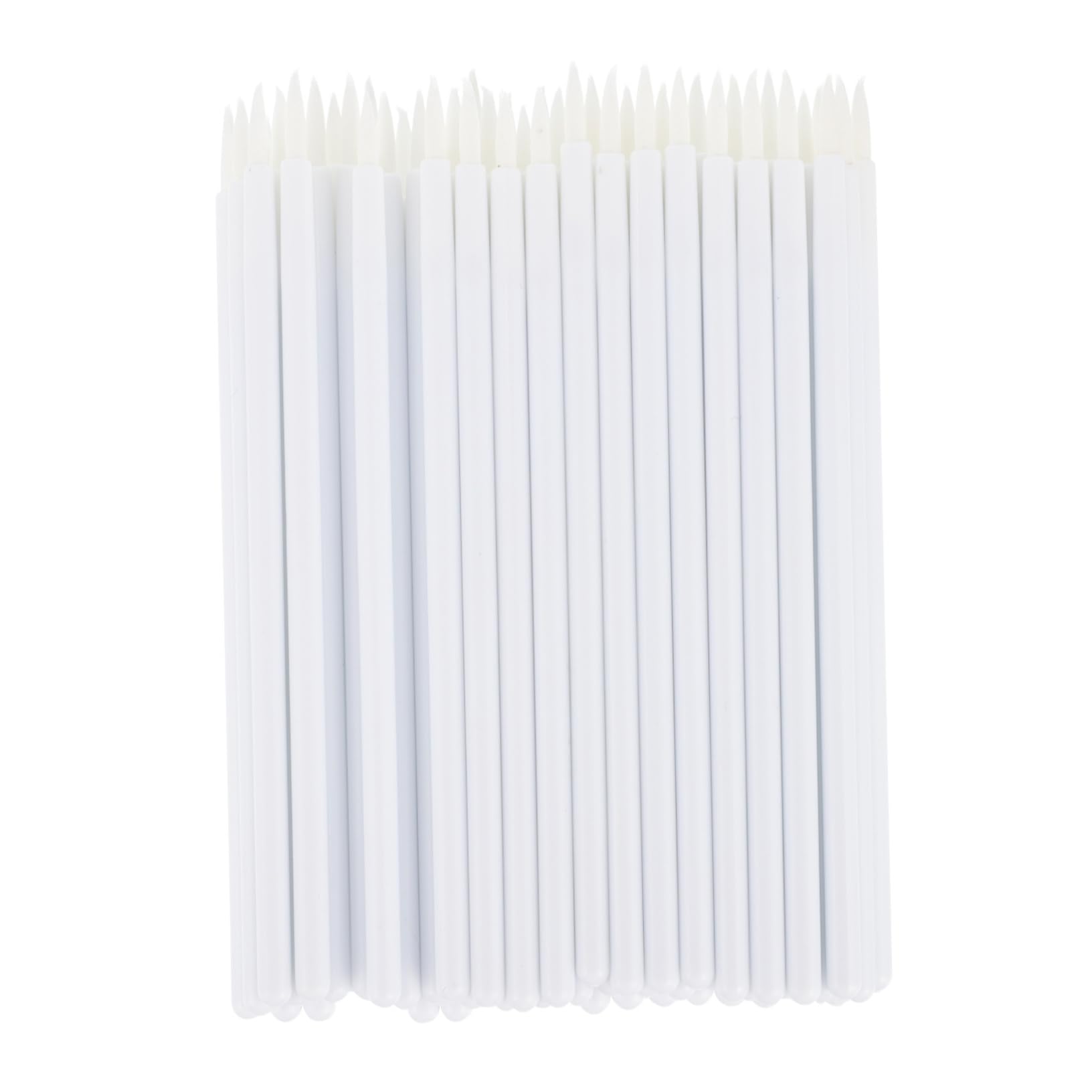 Mikinona Practical Convenient Eyeliner Applicator Kit 100pcs Disposable Eye Brushes Small Size Ideal for Travel