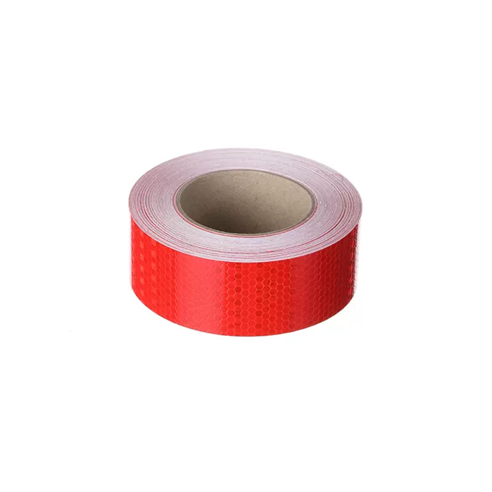 Reflektierendes Band Reflektierendes Klebeband, reflektierendes Klebeband, gut sichtbares Sicherheitsband, wasserdichtes Reflektor-Warnband, for Anhänger, LKWs, Autos, rot, 10 cm(Red,5cm)