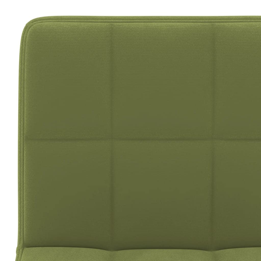 Taburete de bar de terciopelo verde claro, moderno taburete regulable en altura con reposapiés y resorte de gas, silla de bar giratoria 360 grados para cocina, comedor y bar, 40 x 47 x (90-111