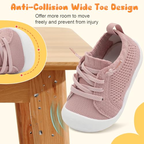 Image of JIASUQI Baby Shoes for Toddler Boys Girls Sneakers Slip on Walking Shoes for Babies