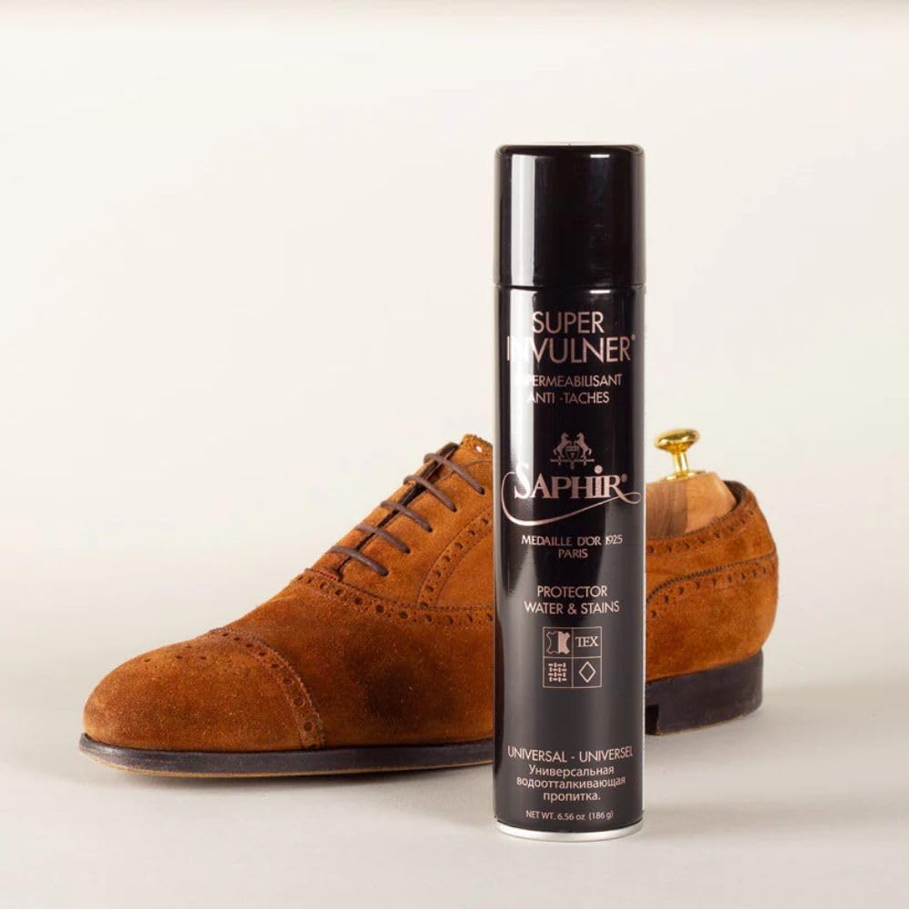 SAPHIR Medaille d’Or Super Invulner – Waterproof Spray for All Leather Shoes & Boots, Shoe Protector Spray – Neutral - Image 2