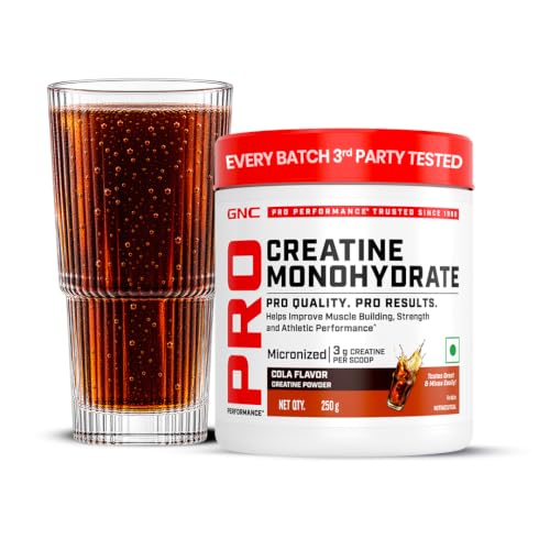 Image of GNC Creatine Monohydrate PRO Performance Powder | 3g, Micronized | 250g