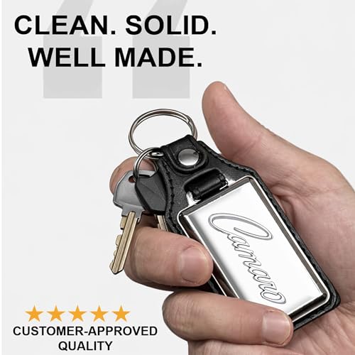 Image of Brotherhood Car Key Chain for Camaro - Classic Models Keychain for Men and Women Gift Key Ring - -