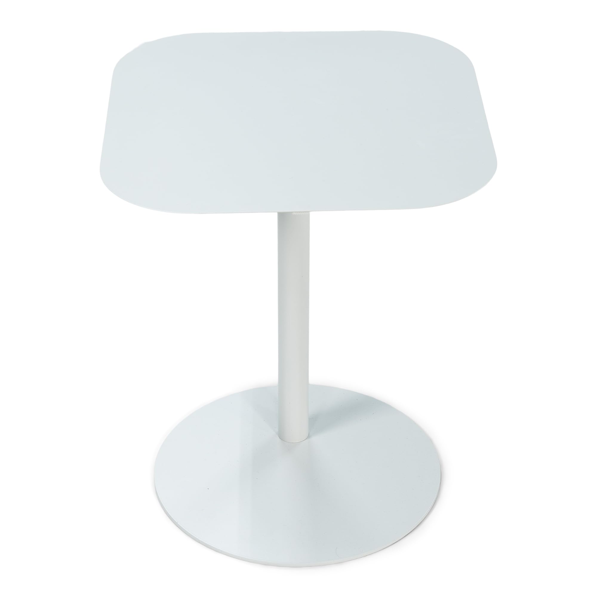 Spinder Design Hella Side Table, Metallo, Bianco, Taglia unica
