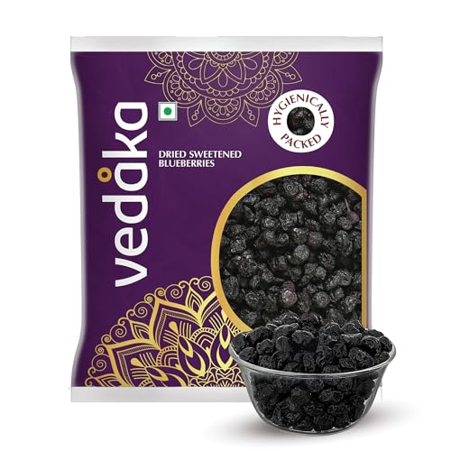 Image of Amazon Brand - Vedaka Dried Sweetened Blueberries | 500 g | Minaral Rich | Delicious Goodness | No Added Preservatives | Hygienic Packaging