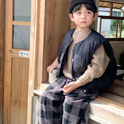 Baby Boys Girls V Collar Down Vest Winter Warm Lightweight Sleeveless Puffer Jacket Winter Coat Outerwear3