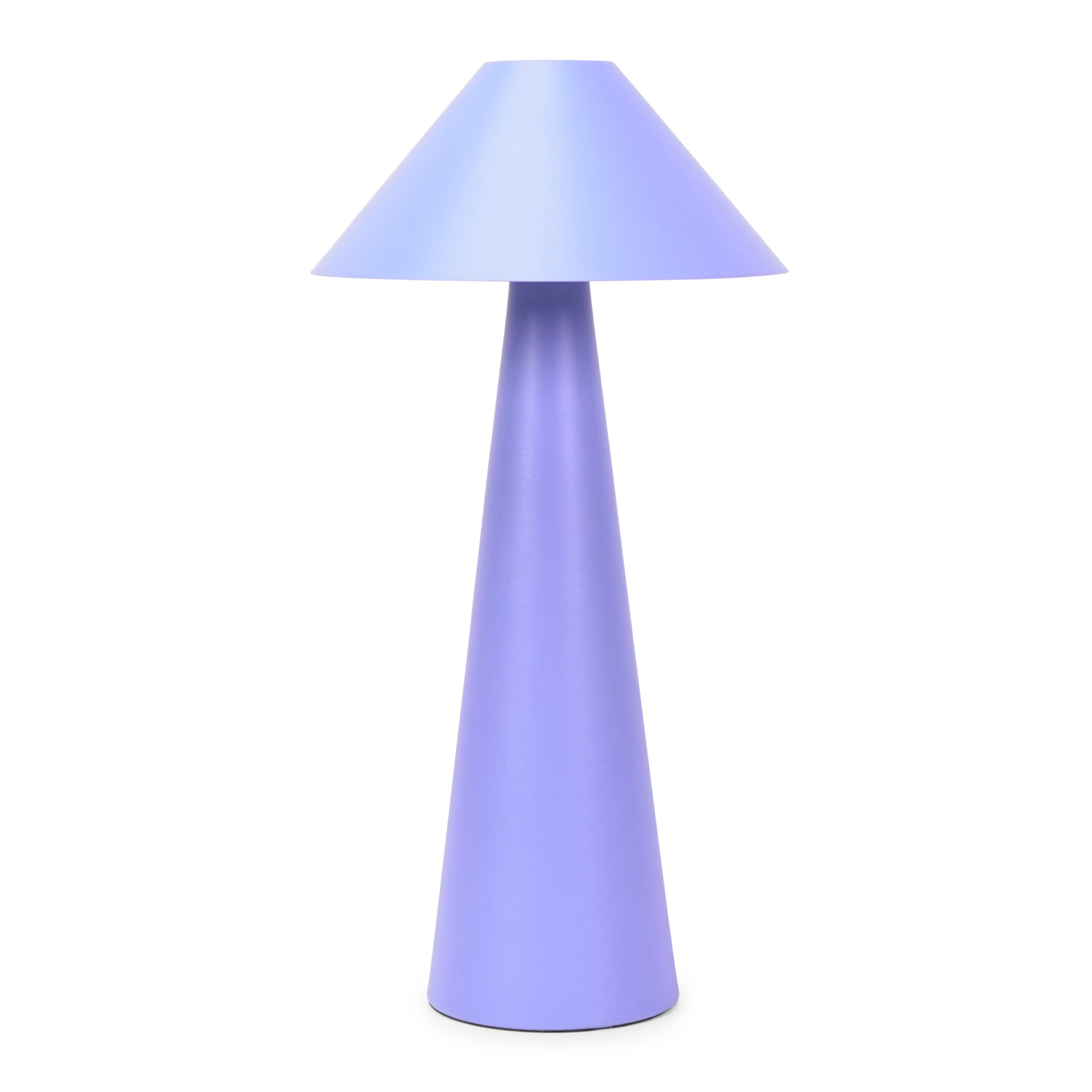 ValueLights | Lilac Rechargeable Touch Table Lamp, Portable Cordless Dimmable Light for Bedroom, Living Room | Table Lamps & Home Improvements Essential