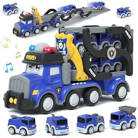 Lehoo Castle Police Transport Truck Set Cover