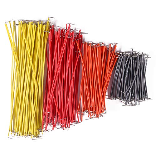 Organizer 840 Pieces Preformed Breadboard Jumper Wire Kit 14 Lengths Assorted Jumper Wire for Breadboard Prototyping Solder Circuits - Thumbnail 6
