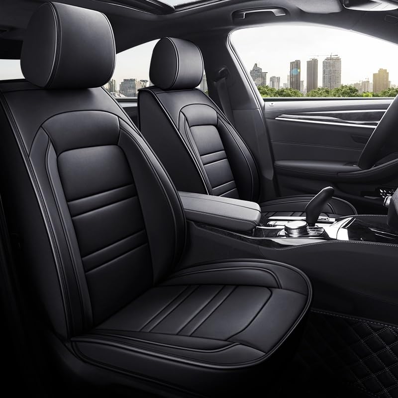 Housse siège voiture cuir PU pour VW Passat Jetta GLI Hybrid