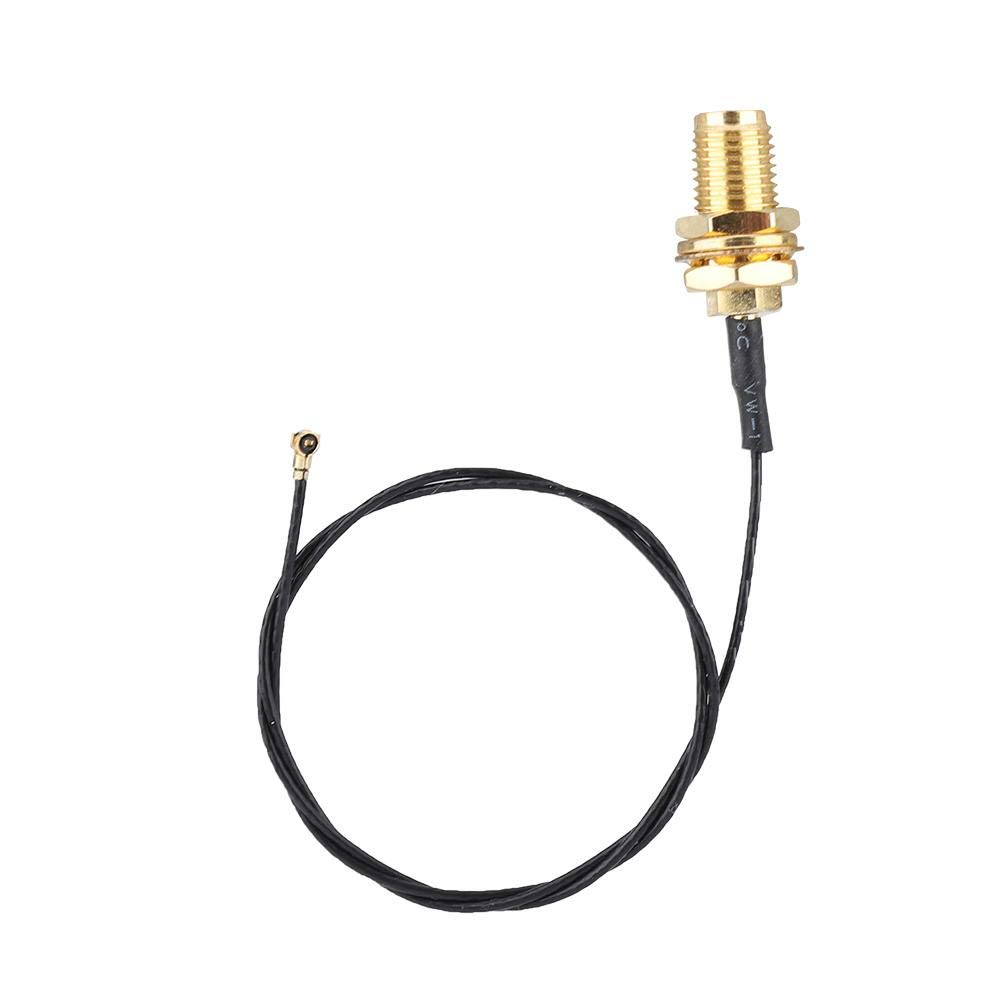 Bewinner 2 szt.Kabel sieci bezprzewodowej M.2 / NGFF i 2x5DBi, głowica SMA, pozłacana emalia, bez czarnienia, antena dla 9560NGW / 9260AC / 7265AC / BCM94360