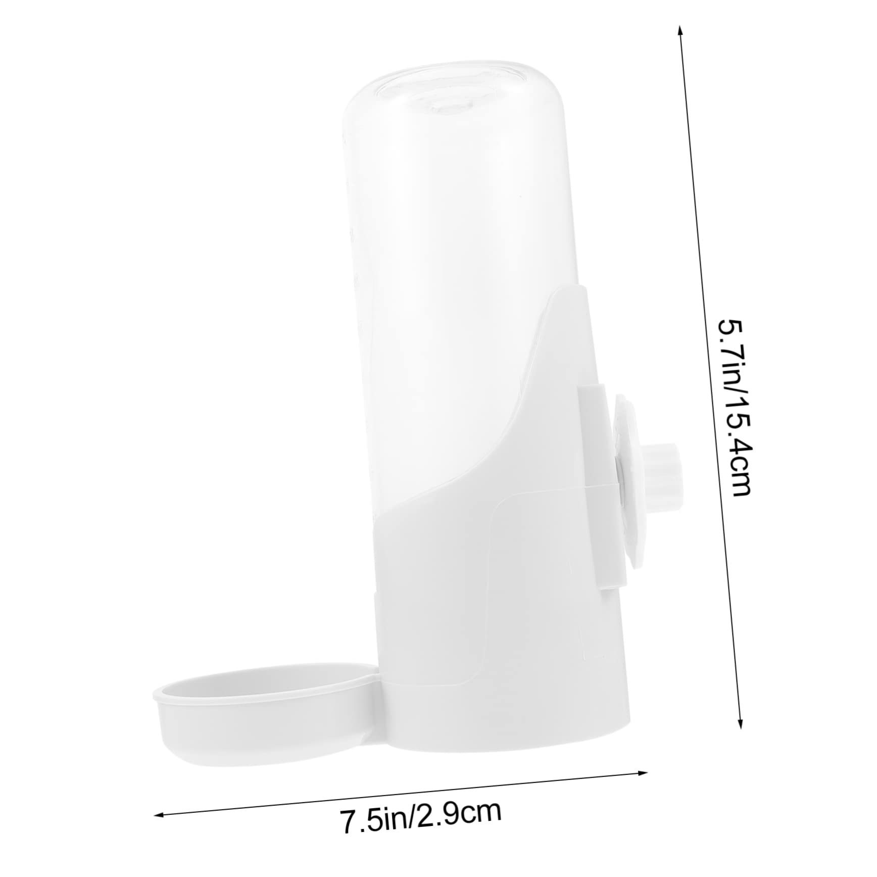 HAPINARY Automatic Bird Water Feeder Hanging Pet Water Container for Parrots Hamsters Birds Convenient Pet Drinking