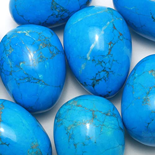 Blue Howlite Crystal Egg ~48mm