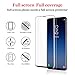 BERSEM Samsung Galaxy S9 Plus Screen Protector, Tempered Glass, Bubble Free, Case Friendly 3D Curved Glass, Full Coverage, with Installation Tray for Samsung S9 Plus (1 Pack Black)