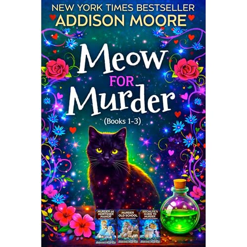 MEOW FOR MURDER Audiobook By Addison Moore, Bellamy Bloom cover art