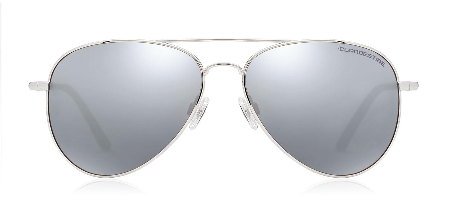 CLANDESTINE Unisex Pilot Sonnenbrille