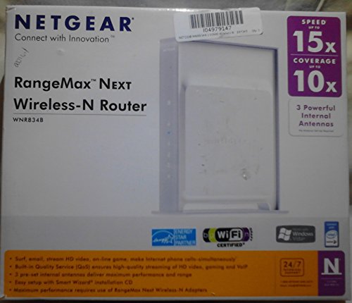 Netgear WNR834B RangeMax NEXT Wireless-N Router