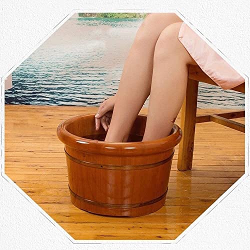Spa de pies de madera para uso doméstico con masaje miniatura 5