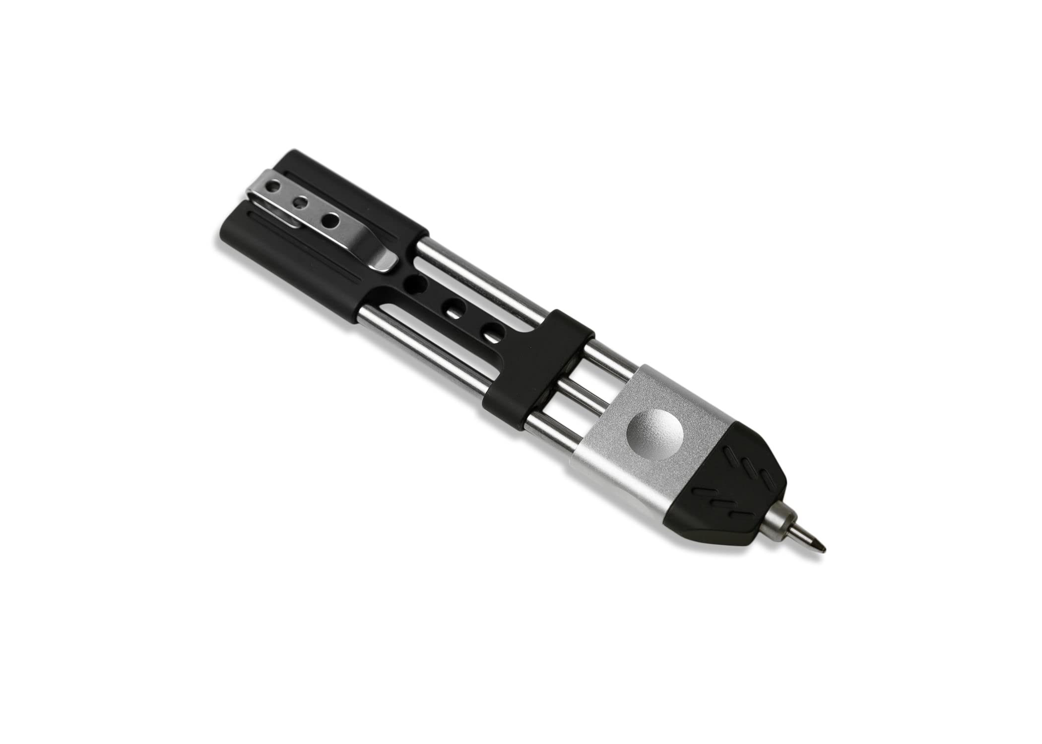 TEC Accessories - Ko-Axis Rail Pen - Aluminum - Graphite Black Cerakote - Everyday Carry - Gifts for