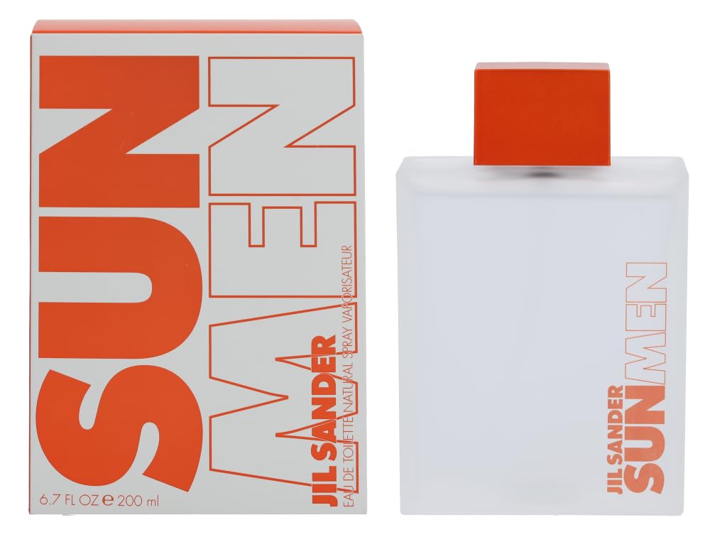 Jill Sandar Sun Eau de Toilette For Men, 200 ml
