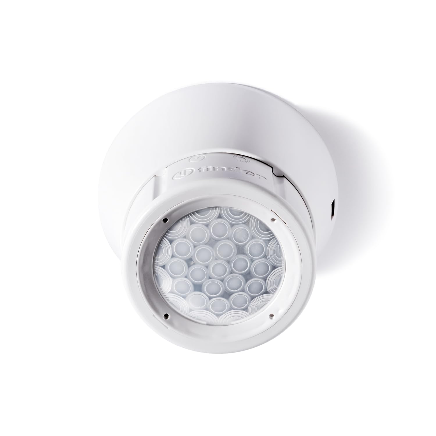 Finder Rilevatore di Movimento da soffitto Tipo 18.21. Ampio range di rilevamento. Installazione da interni con fissaggio a soffitto. Dotato di 1 interruttore unipolare 10 A