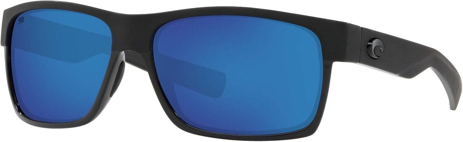 Costa Del Mar Mens Half Moon Rectangular Sunglasses