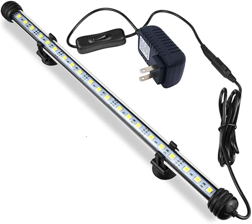 15" LED Aquarium Light, 8W, Underwater, 9.2ft Wire, White