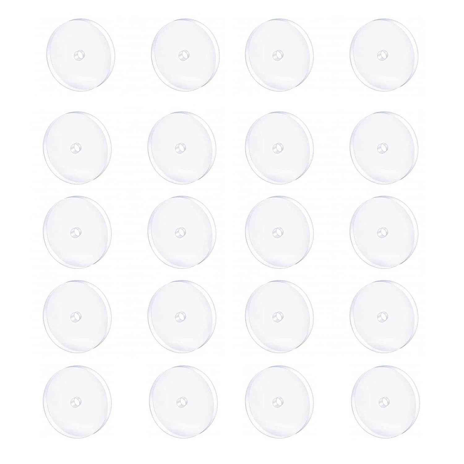 Bloomfall Clear Piercing Disc For Piercing Bump,Nose Piercing Bump Treatment Pressure Silicone Earrings For Keloids Healing Pads Belly Button Piercing Kit Nose Piercing Bump Treatment