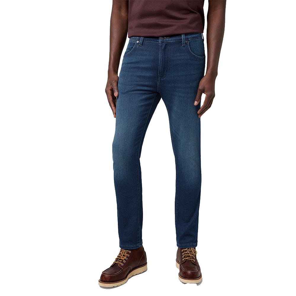 Wrangler Men's Larston Jeans, Fog, 32 W/32 L