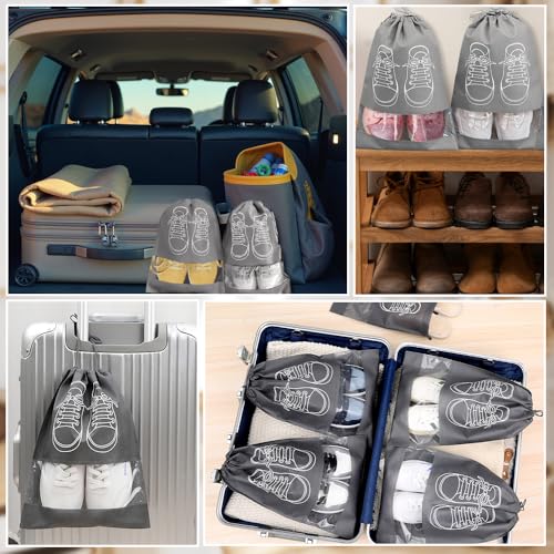 Organisateur De Valise Voyage : 6 Pièce Sac Chaussures,Sac à Chaussures de Voyage,Housses Chaus... – Image 6