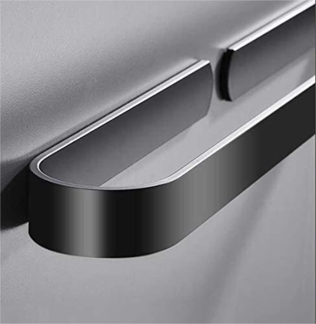 Toallero montado en la pared Toallero Toallero de baño moderno y simple Espacio Aluminio Toallero montado en la pared Toallero de baño Toallero con acabado pintado Toallero Estante de baño (Color: Ner