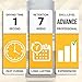 Forabeli Elite Eyelash Extension Glue - 1 Sec Fast Dry, 7 Week Retention, Maximum Bonding Power, Black Lash Adhesive for Professional Use