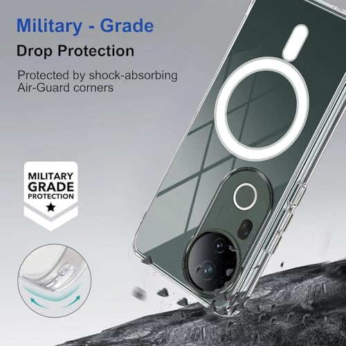 Image of Zapcase Back Case Cover for Vivo T4 Ultra 5G | Compatible for Vivo T4 Ultra 5G Back Cover | Scratch-Resistant Back Cover | Clear