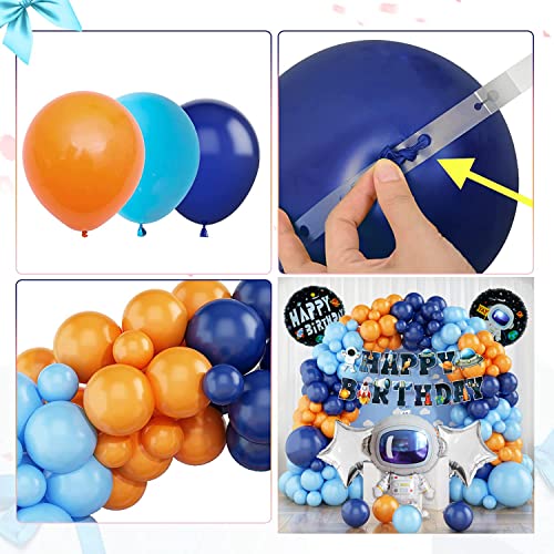 Rozi Decoration Space Theme Birthday Decoration Items for Boys, Girls, Kids Bday Decor, Astronaut Theme Birthday Decorations Combo Pack of 53 Pcs