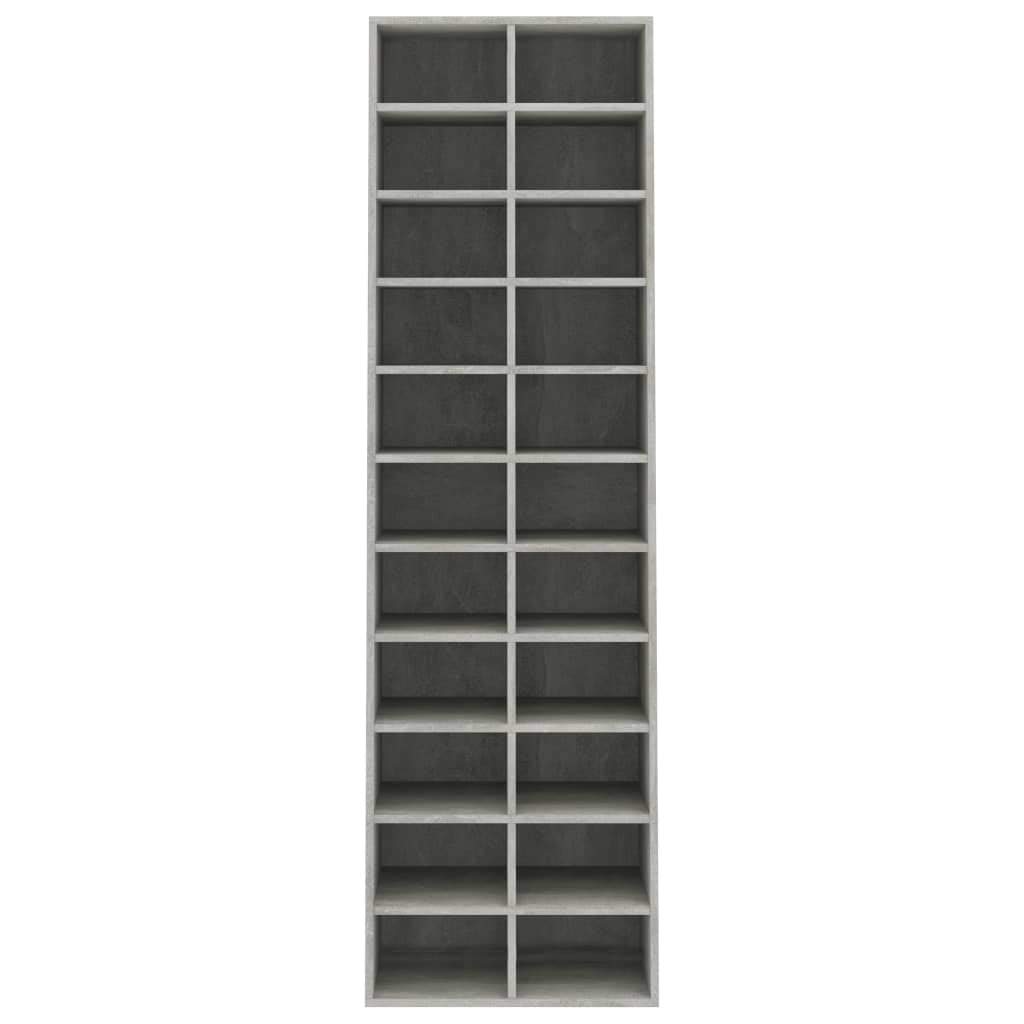 Storage & Organisation - Forniture per la casa -Scarpiera Grigio Calcestruzzo 54x34x183 cm Truciolare