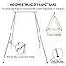 TECSPACE 6.6 FT~9.6 FT Adjustable Height Aerial Yoga Frame & Yoga Hammock, Professtional Yoga Swing Stand Comes with 18 FT / 33 FT Aerial Silk, Max Capacity 551 Lbs, Perfect for Yoga Exercise