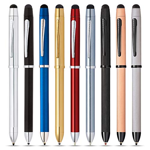 Cross Tech3+ Refillable Multi-Function Ballpoint Pen With Stylus, Medium Ballpen And Pencil, Includes Premium Gift Box - Matte Green #TOP3