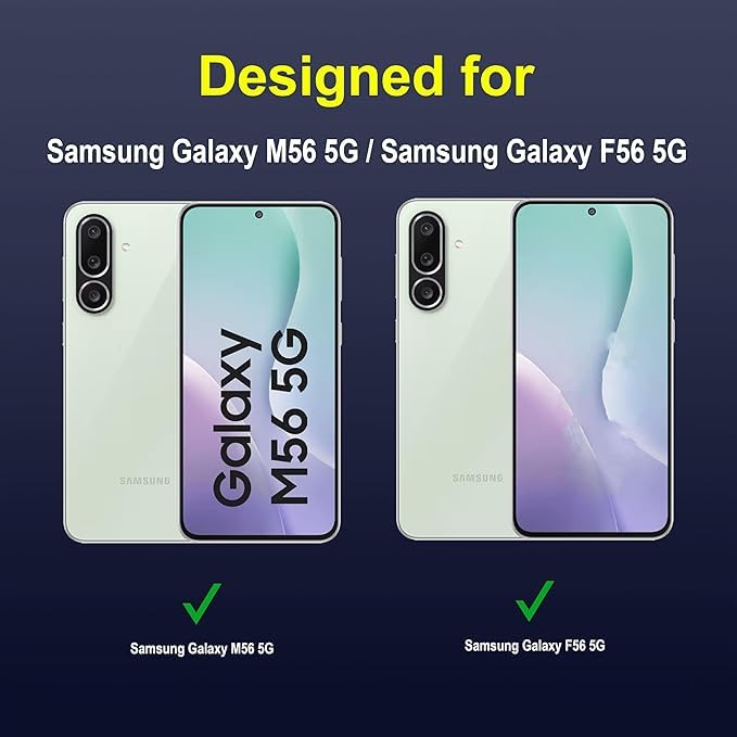 Image of amazon basics Back Case Cover for Samsung Galaxy M56 5G | Compatible for Samsung Galaxy M56 5G Back Cover | Liquid Silicon Magic Case with Camera Protection | Sapphire