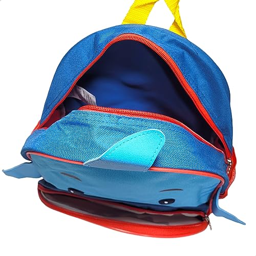 Mochila Tubarão Infantil Zoo Pets Menino Criança Creche