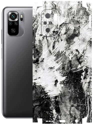 Image of AtOdds - Full Body Back Screen Guard Protector Film - Lamination Wrap Skin Sticker Compatible with REDMI Note 10 | Scratchproof Matte Finish (Messed)