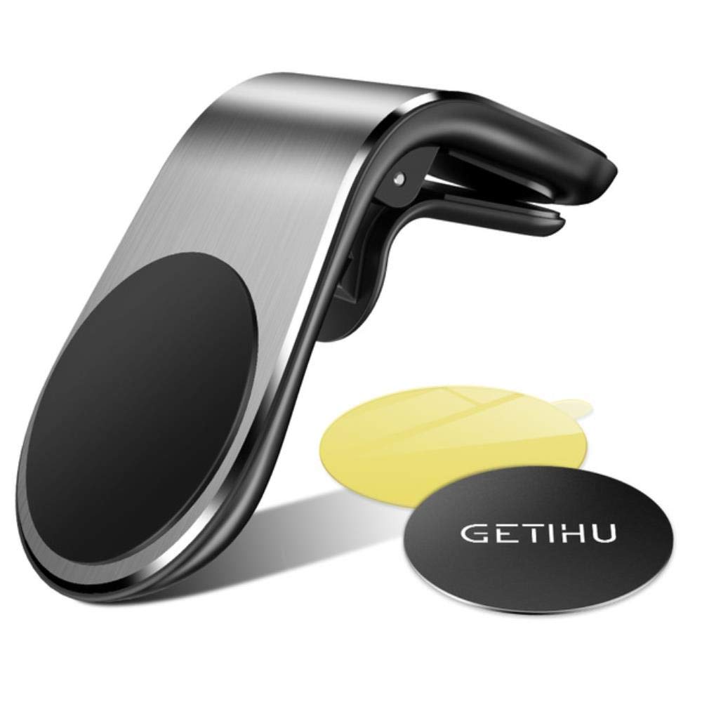Metal Magnetic Car Phone Holder Universal Air Vent Clip Mount Holder in Car Mobile Support Phone Car Mount