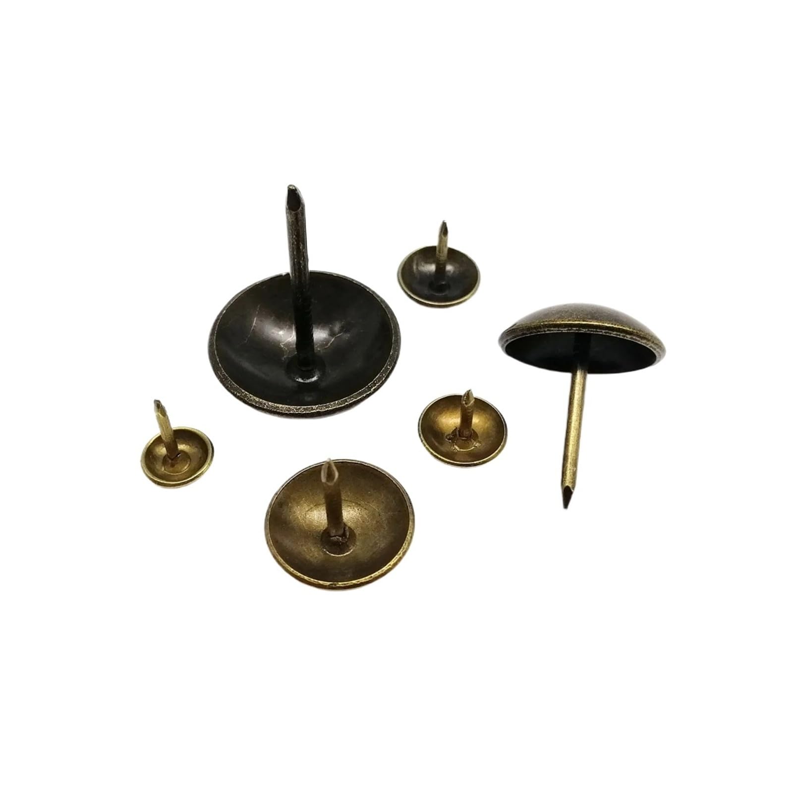 Clou de rembourrage en laiton antique 16mm pour meuble et canapé x50