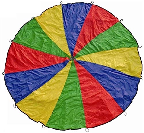 Cintz Play Parachute 20 Feet with 20 Handles Tent Children Birthday Party Games - Thumbnail 2