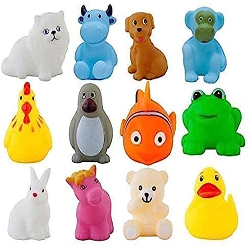 Storio Baby Bath Toy Set of 12 Pcs Chu Chu Colorful Animal Shape Toy (Multicolor) (B0CB9378S1) Amazon Price History, Amazon Price Tracker