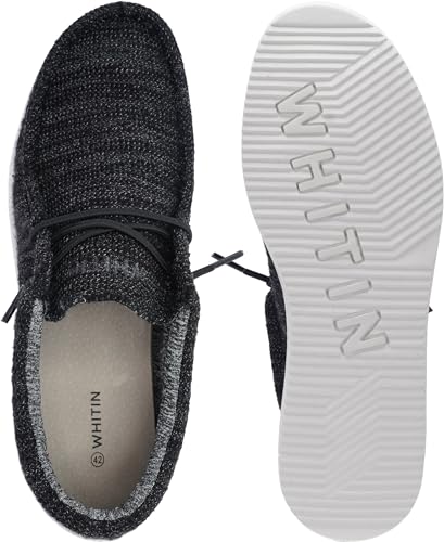 Image of WHITIN Men's Easy Breezy Slip On Loafers DU06 | Foam-Cushioned Footbed, Ultra-Lightweight Flex, Sneaker-Like Comfort for Casual Walking, Travel Ready