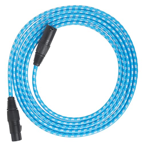 Totority ギターケーブル コンデンサーマイク マイク付きヘッドフォン wireless microphone audio cable xlrからxlrへのマイクコード 3ピンマイクケーブル